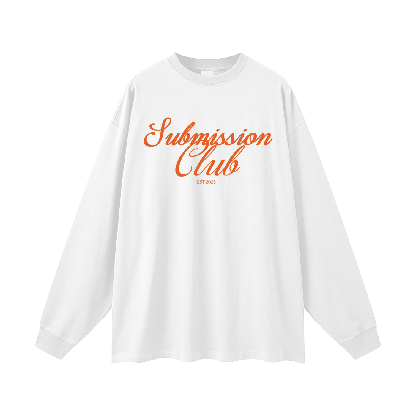 Streetwear Unisex Cotton Long Sleeve Tee