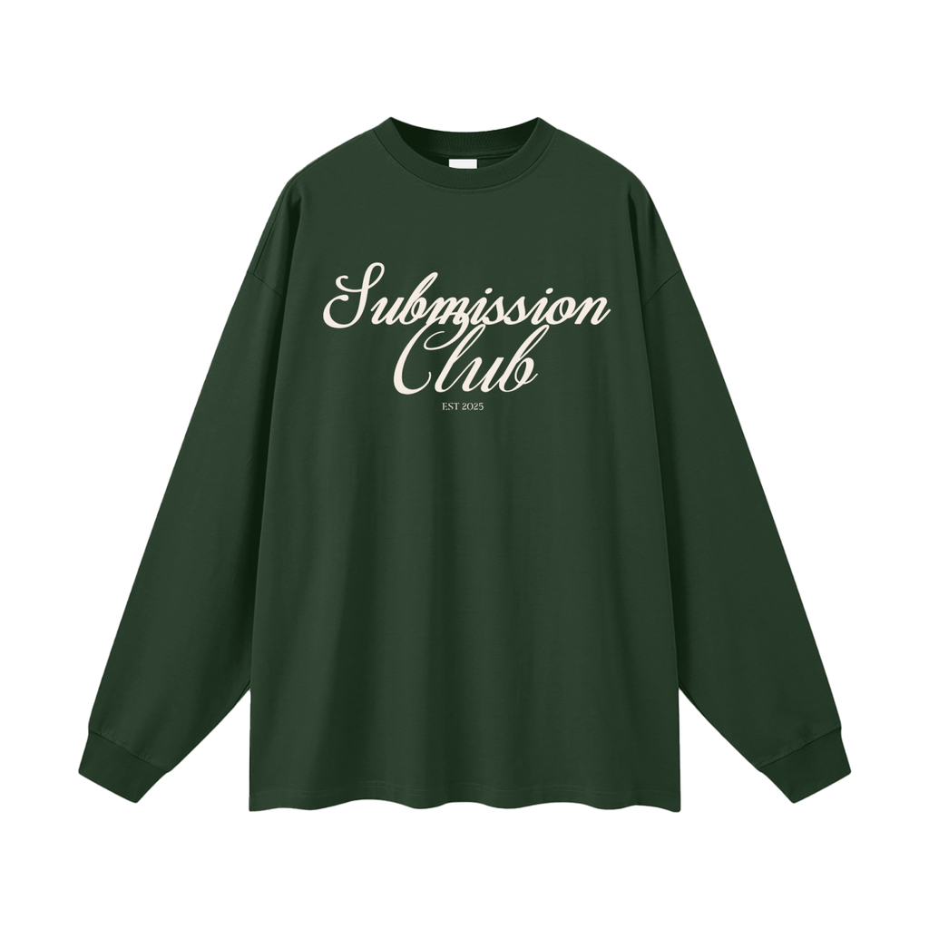 Streetwear Unisex Cotton Long Sleeve Tee