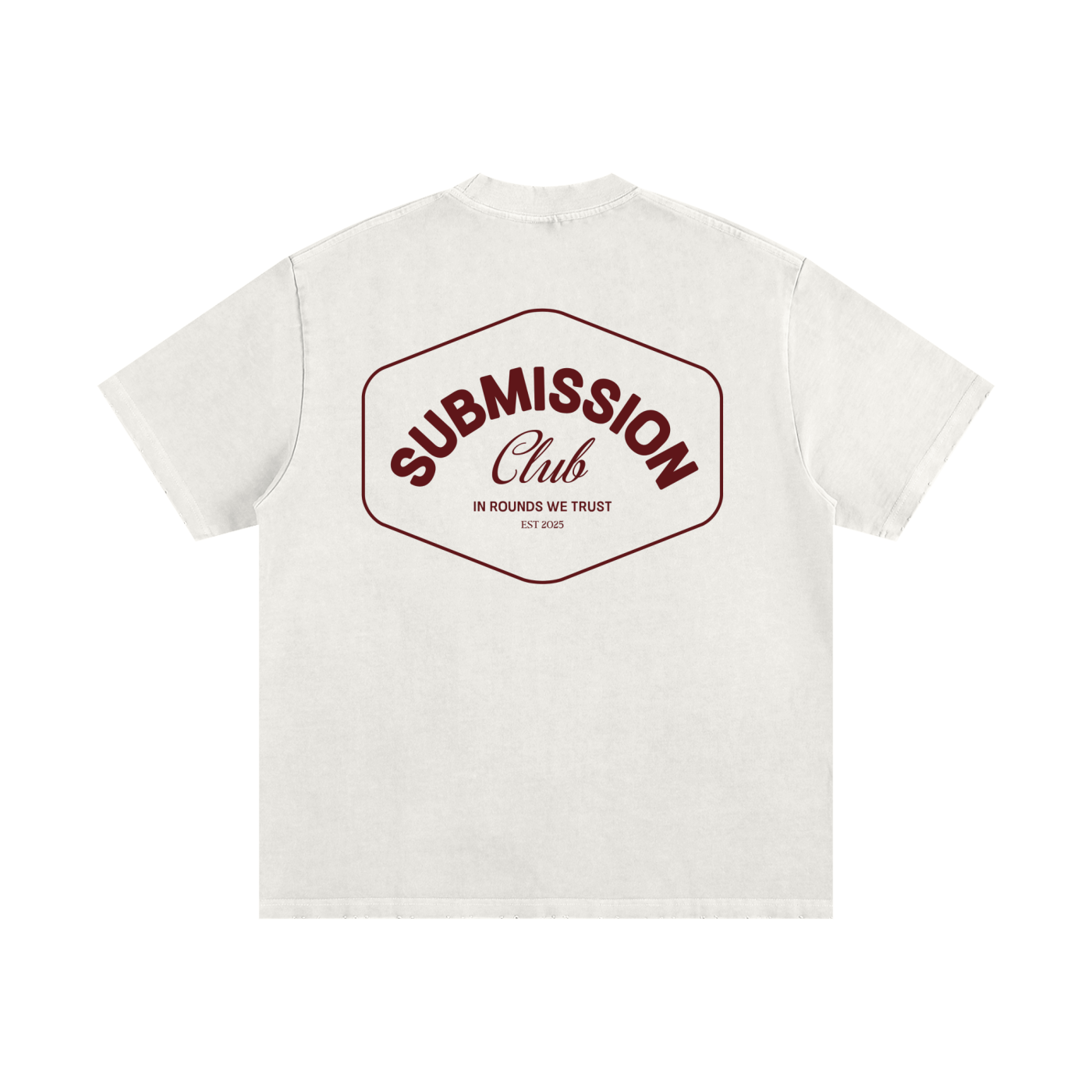 Heavyweight Vintage Washed Frayed T-Shirt