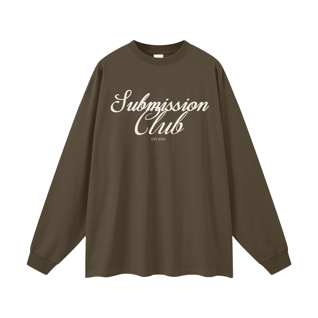 Streetwear Unisex Cotton Long Sleeve Tee