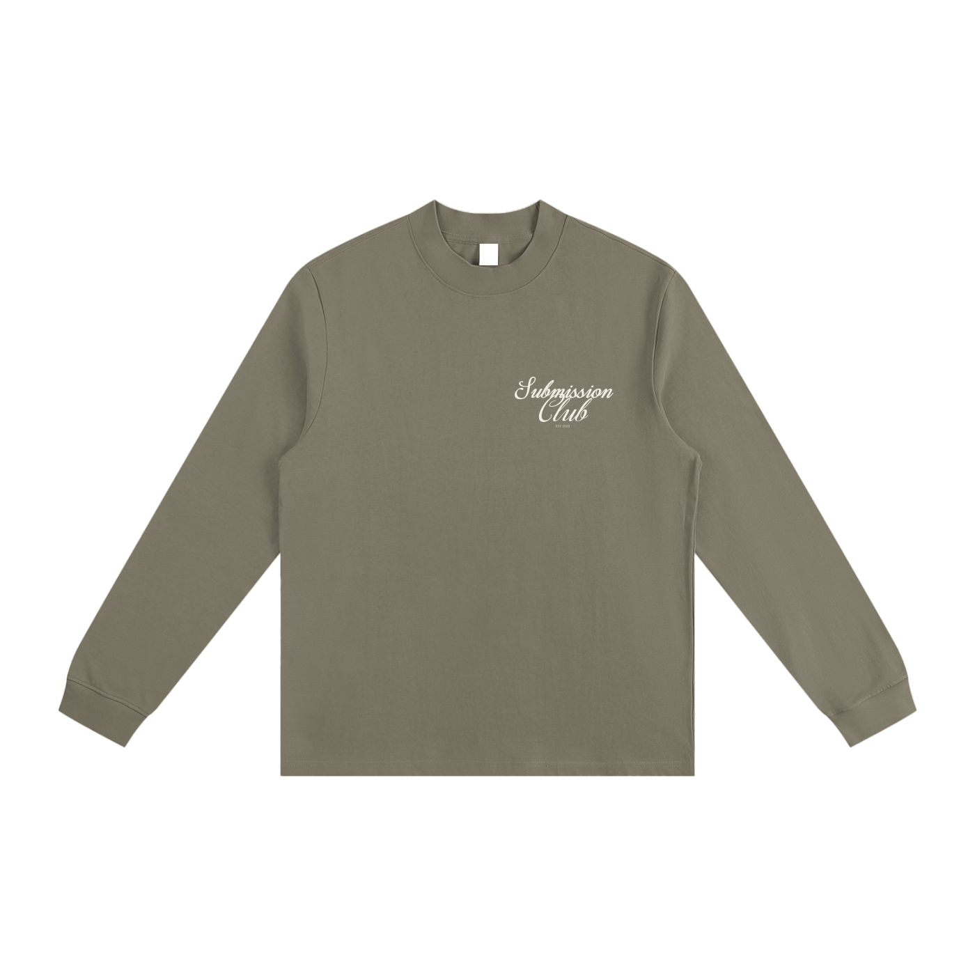 Essential Non-Shrink Mock Neck Sweatshirt