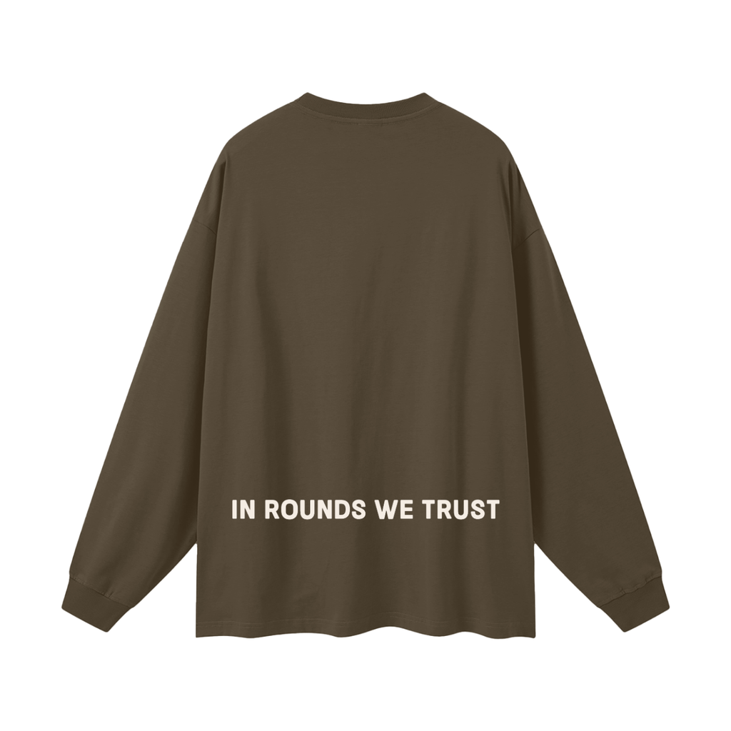 Streetwear Unisex Cotton Long Sleeve Tee