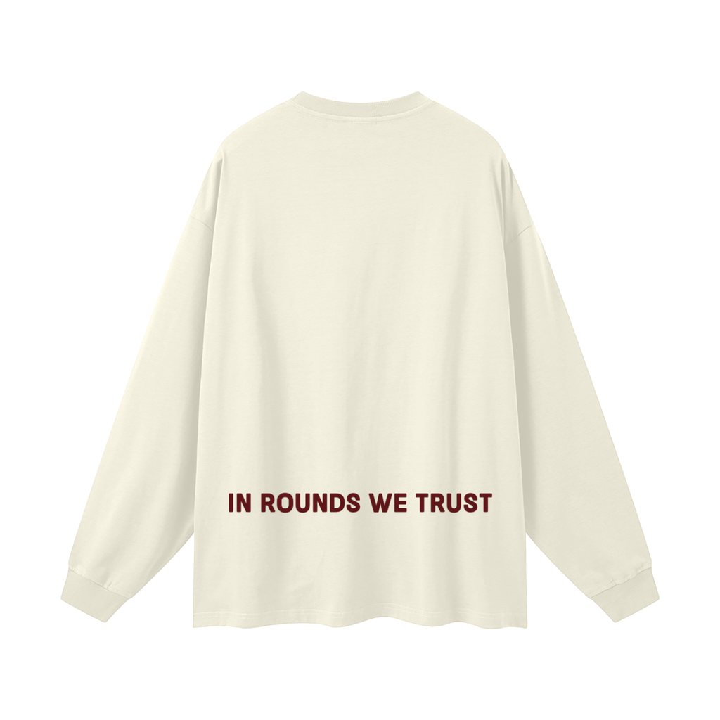 Streetwear Unisex Cotton Long Sleeve Tee