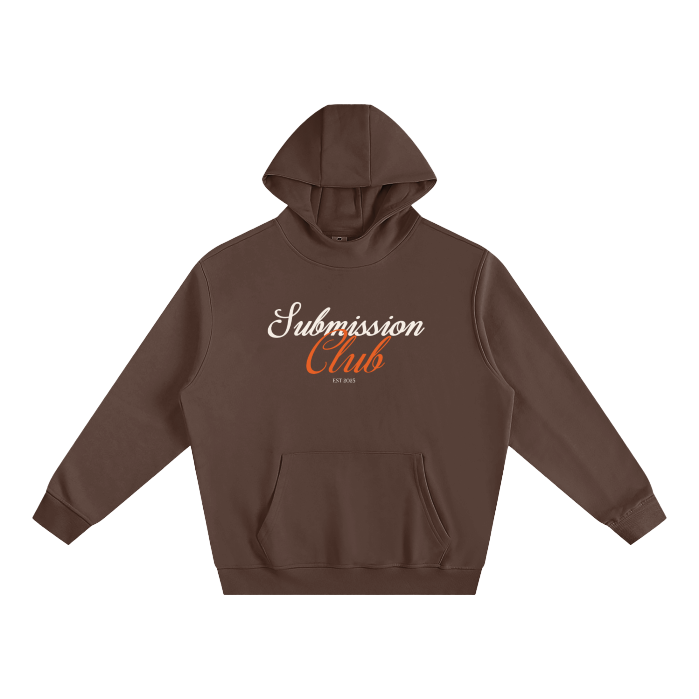 Fleeced High Neck Hoodie