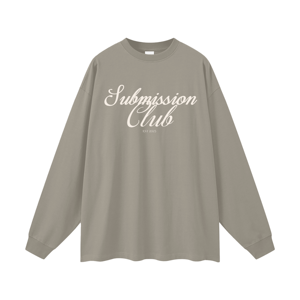 Streetwear Unisex Cotton Long Sleeve Tee