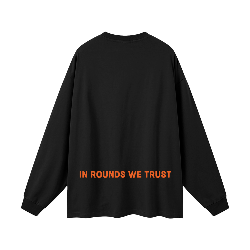Streetwear Unisex Cotton Long Sleeve Tee