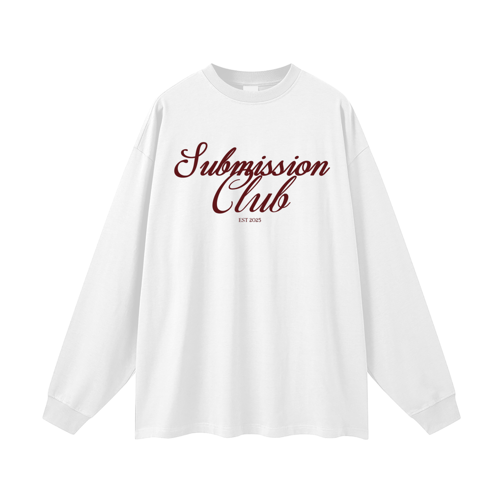 Streetwear Unisex Cotton Long Sleeve Tee