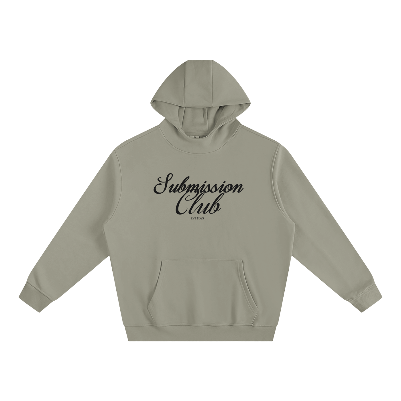 Fleeced High Neck Hoodie