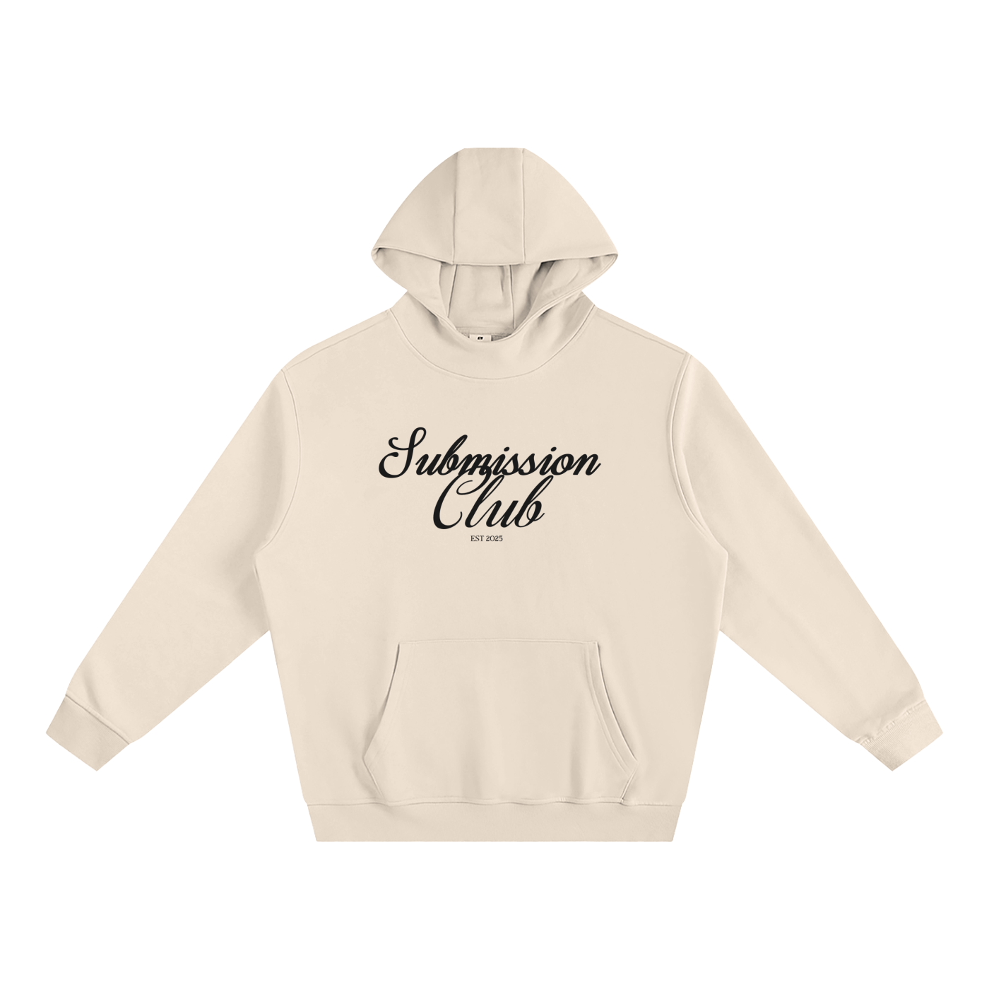 Fleeced High Neck Hoodie