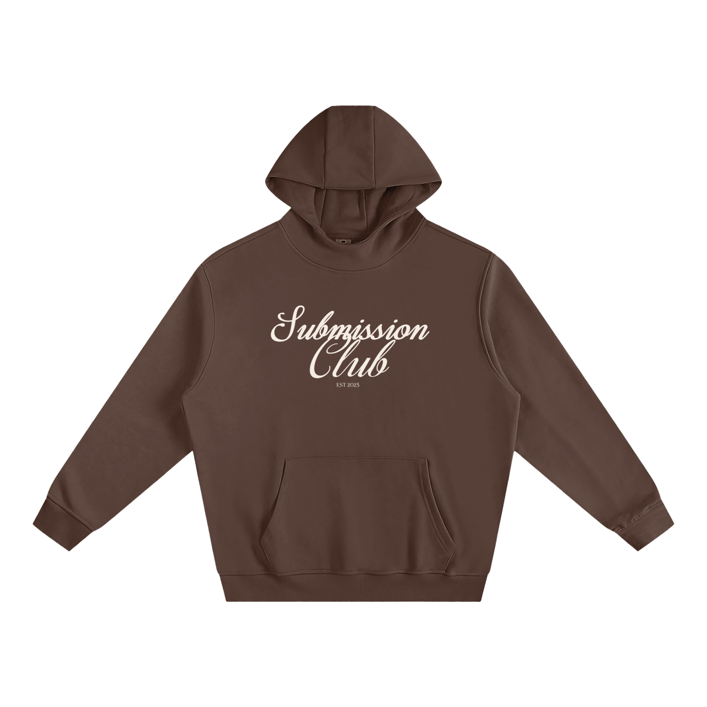 Fleeced High Neck Hoodie