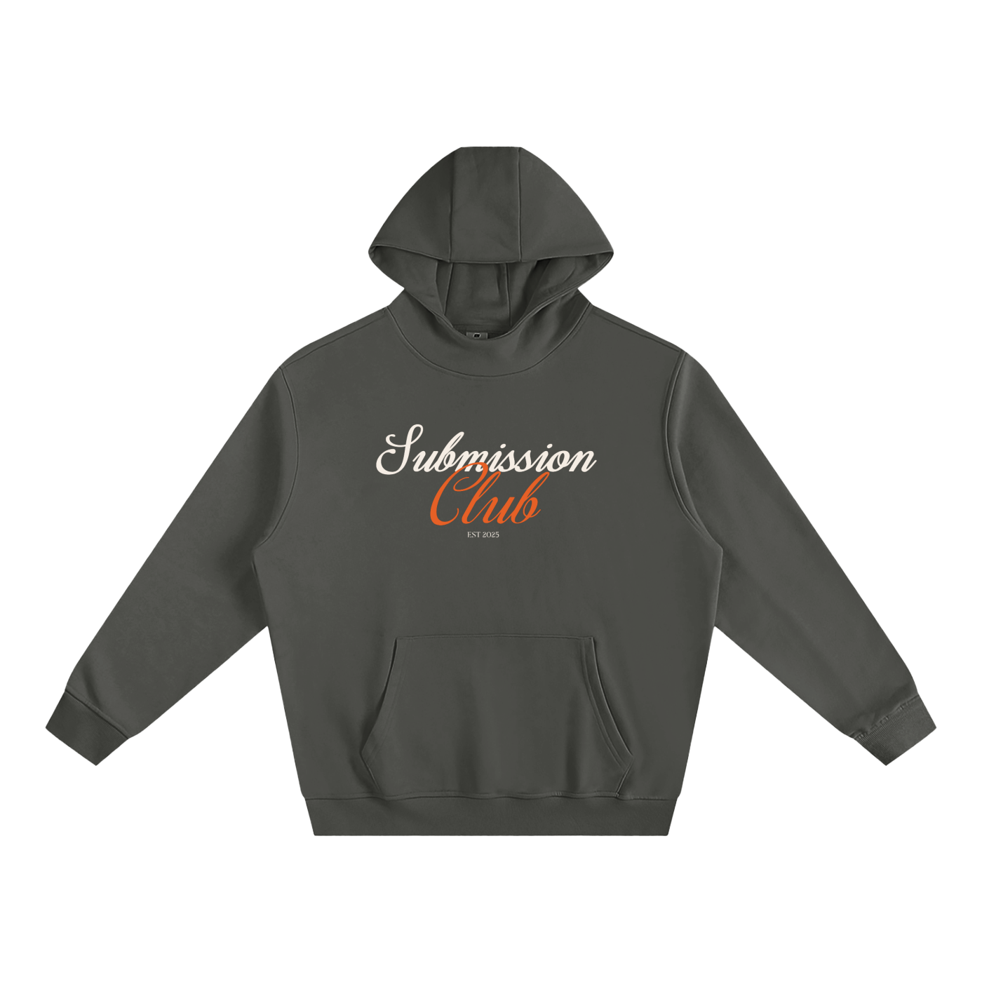 Fleeced High Neck Hoodie