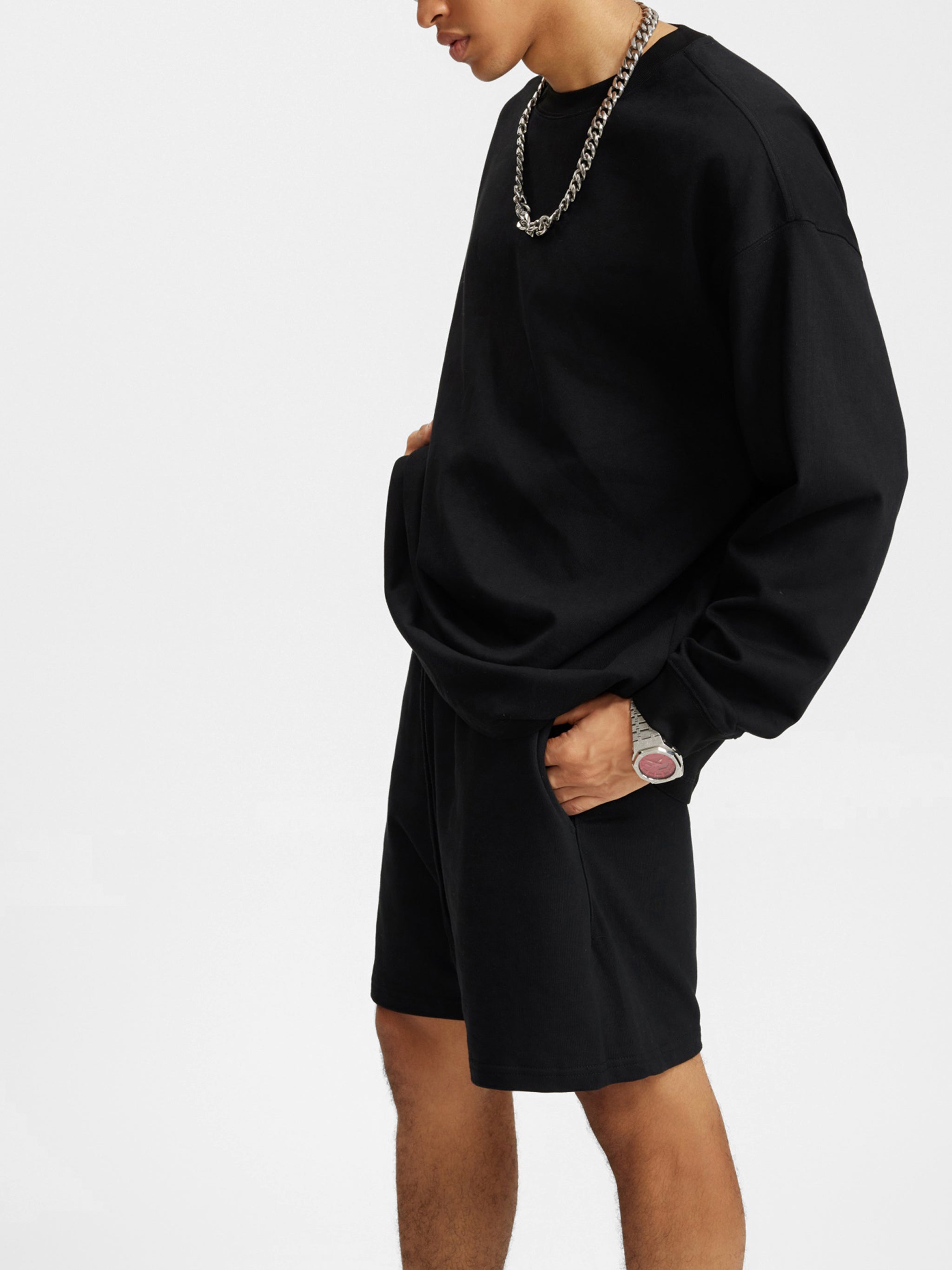 Streetwear Unisex Cotton Long Sleeve Tee
