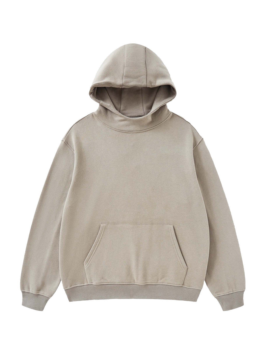 Fighter Fleeced High Neck Hoodie