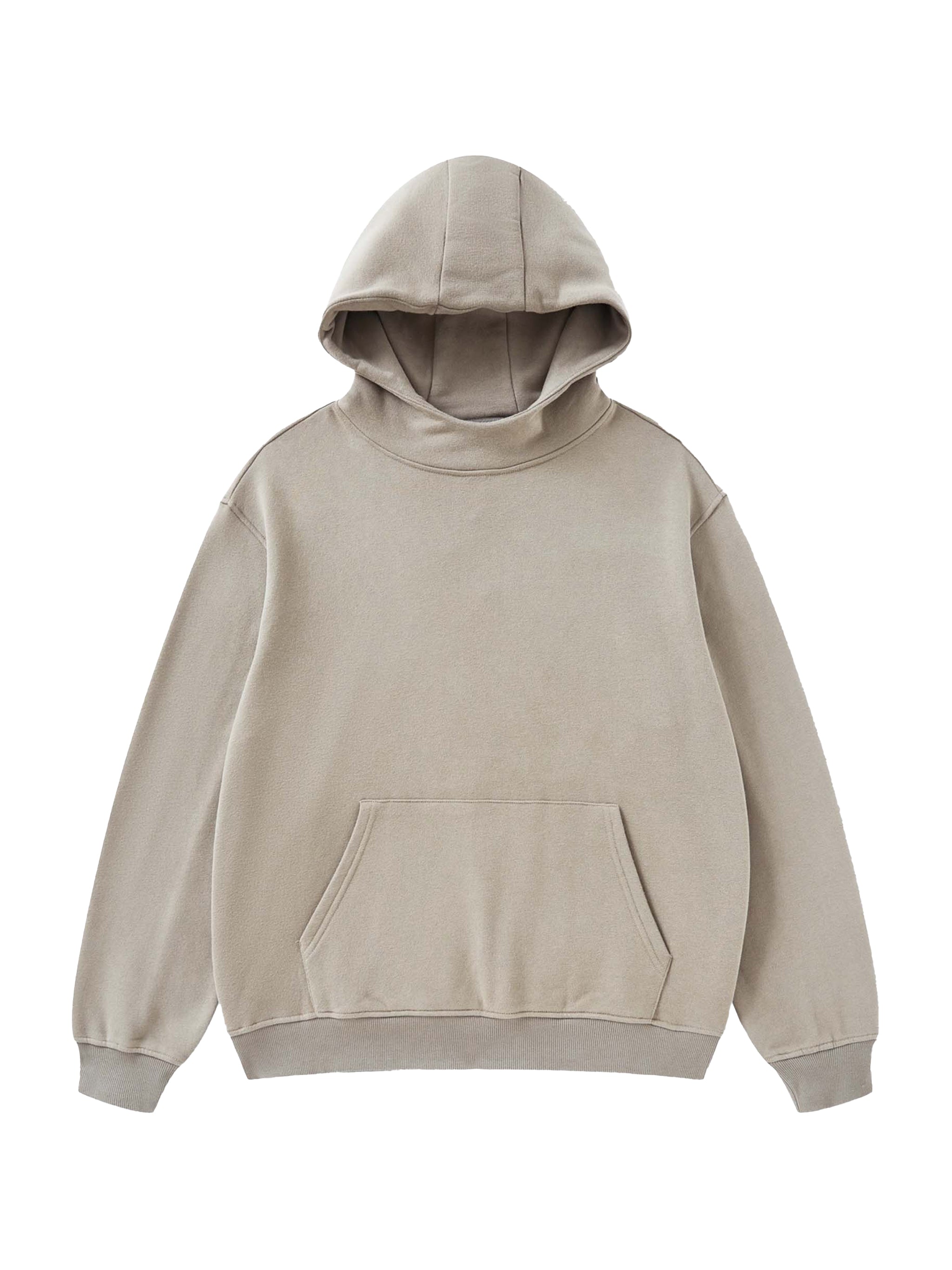 Fighter Fleeced High Neck Hoodie